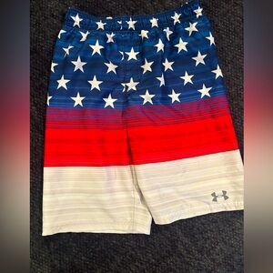 Under Armour Patriotic Swim Shorts